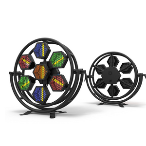 7×60W LED RGB Retro Strobe Light 