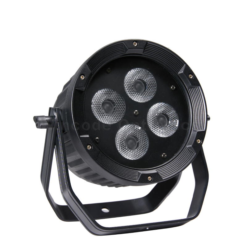 4×20W IP65 Outdoor Battery-Operated LED Spotlight with 4-in-1 LED and ...