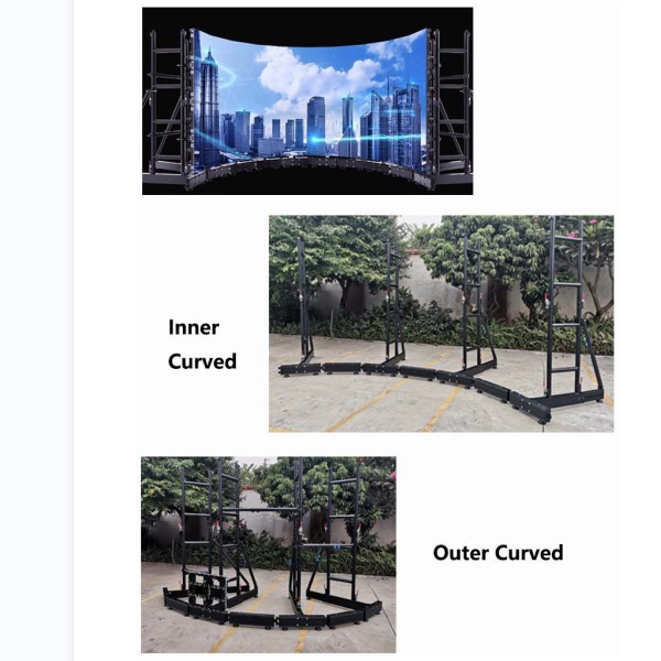 Off Ground LED Screen Ground Support Stand System for Rental Screen, mobile stage, stage build-up